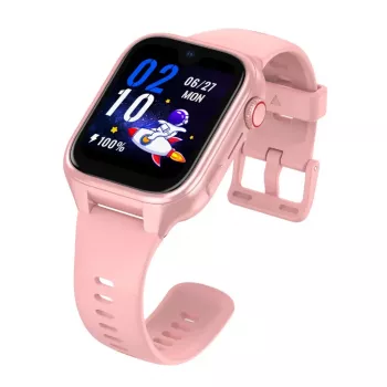 Nutikell Stelio Junior Pro AI 4G ST-SWJ102-PK — laste 4G kell, roosa