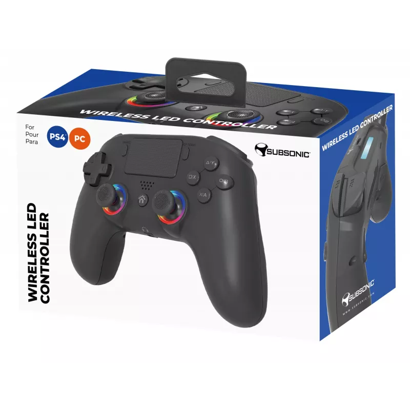 Mängupult Subsonic 147449 Must RF Juhtmevaba PC PlayStation 4