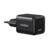 UGREEN X512 20W GaN 1x USB-C seinalaadija - must