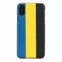 Nutitelefoni ümbris man and wood iPhone X/XS jaoks — dandy blue Must, kaitsev kõva kest