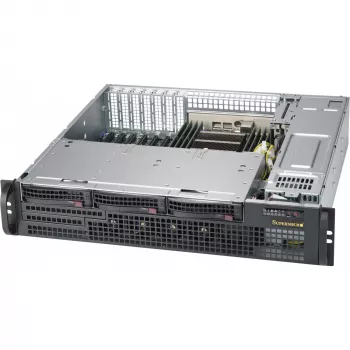 Serverikorpus Supermicro CSE-825MBTQC-R802LPB Rack Must