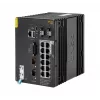 Hewlett Packard Enterprise HPE Aruba 4100i - Lüliti - 8 x 10/100/1000 (PoE klass 4) + 4 x 10/100/1000 (PoE klass 6) + 2 x SFP+ - DIN-riiulile paigaldatav - PoE klass 4 / PoE klass 6