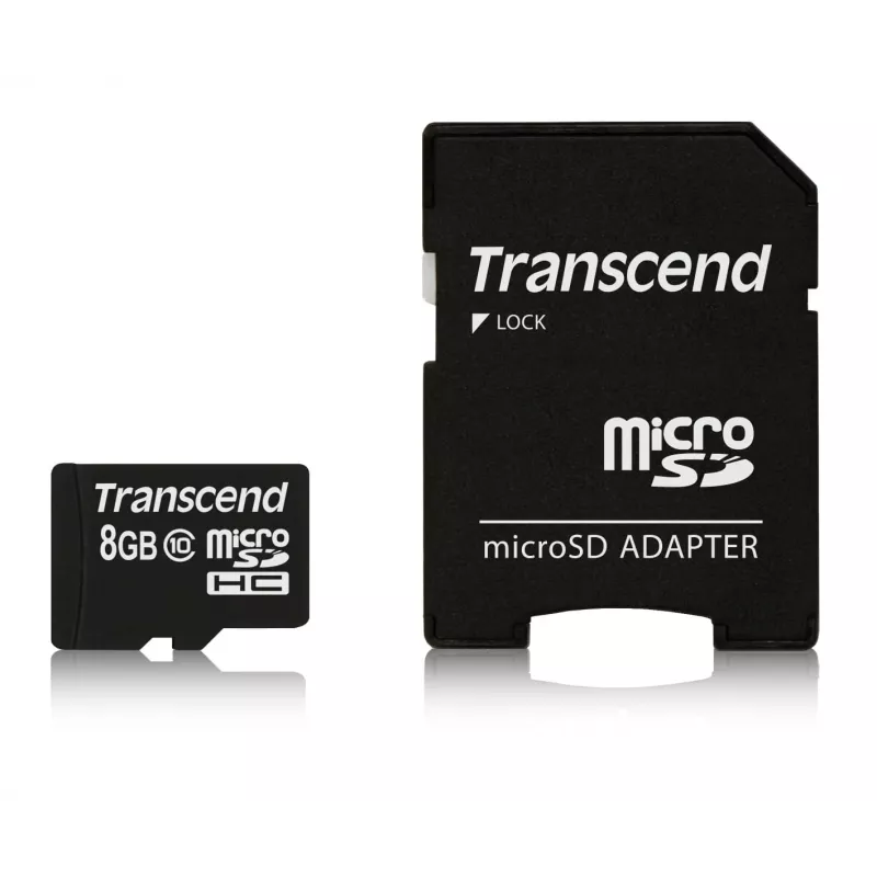 Transcend Premium - Välkmälukaart (microSDHC koos SD-adapteriga)