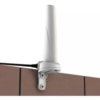 Mastile/seinale kinnitatav 4 dBi 5G/LTE omnidirektsionaalne antenn Poynting A-OMNI-0280-02-V1, SMA (isane), 2 m kaabel, valge