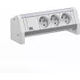 Pistikupesadega pikendusjuhe Bachmann DESK 3xUTE mudel 902.0297 – lauaarvuti toitejaotus 3 UTE pistikupesaga