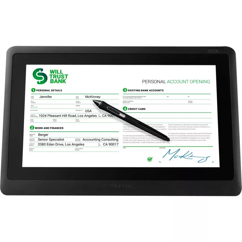 Interaktiivne pliiatsikuvar Wacom DTK1660EK0B 15,6 tolli Must