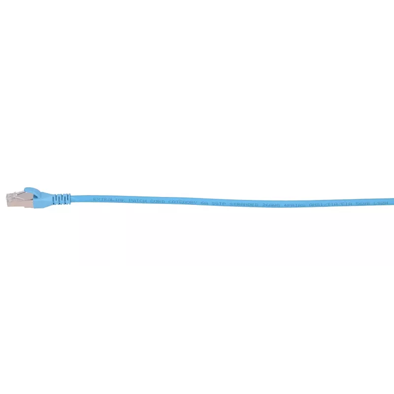 Võrgukaabel Extralink LAN Patchcord Kat.6A RJ-45 Cat6a 0,5 m sinine