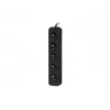 Pikendusjuhe Lanberg PS0-05E-0150-BK 1.5 m 5 vahelduvvoolu pistikupesa siseruumides must