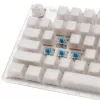 Ducky One 3 TKL klaviatuur, mängimiseks, USB, QWERTY, inglise, valge