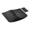 HP 960 Ergonoomiline juhtmevaba klaviatuur, täissuuruses (100%), juhtmevaba, RF-juhtmevaba + Bluetooth, membraan, must