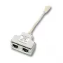 EFB-Elektronik T-adapter Cat.6 2 x 10/100BaseT kaabli jagamiseks Tootja: EFB Elektronik (K5126.015)