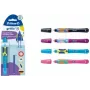 Pelikan griffix® täitesulepea paremakäelistele - Neoonmust - Must - Kolviga täitesüsteem - Sinine - Plast - Roostevaba teras - Paremakäeline (820349)