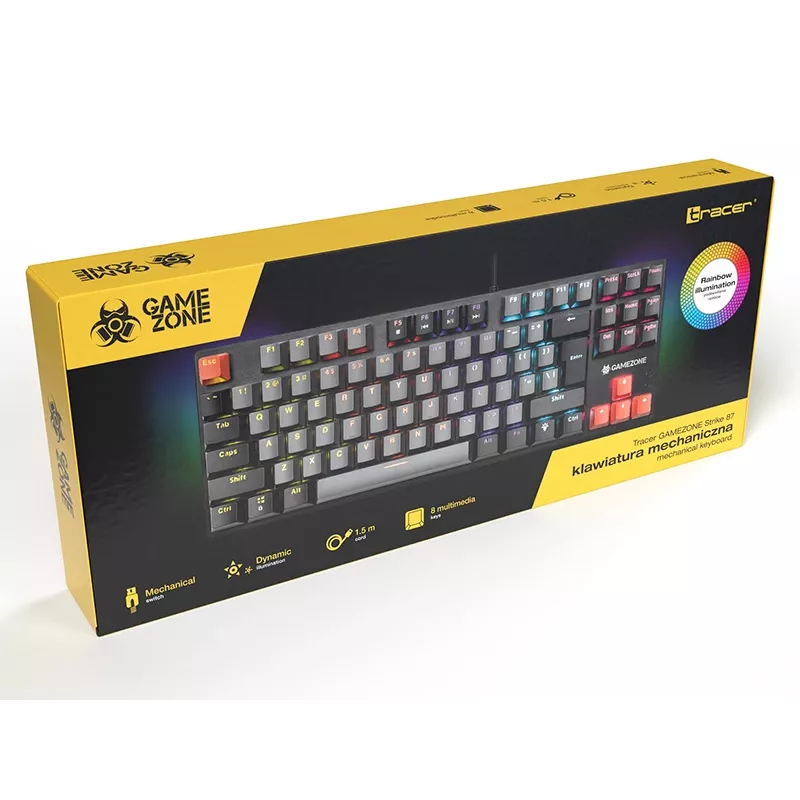TRACER mehaaniline klaviatuur GAMEZONE Strike 87