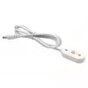 Toiteadapter/inverter RealPower 511601 — siseruumidesse, sisend 100–240V 50/60Hz, kaabel 1,6m