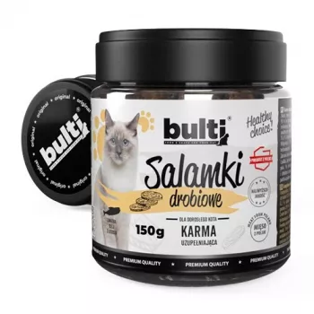 Kassi maiused BULT linnuliha maitsega 150 g kott — lihased, teraviljavabad, gluteeni- ja suhkruvabad