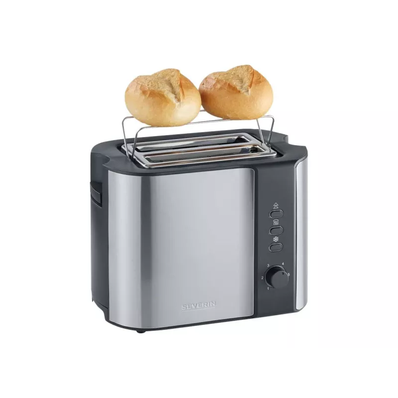 Severin 2589 2 viilu(le) 800 W Must, Roostevaba teras