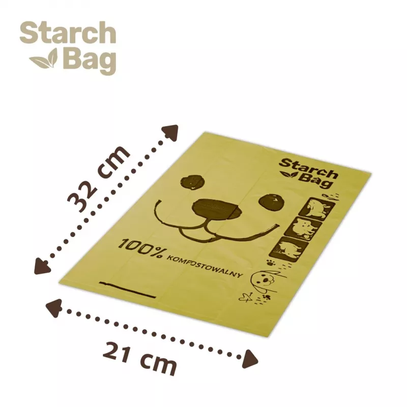 STARCH BAG - Koerakaka kotid - 1 x 15 tk