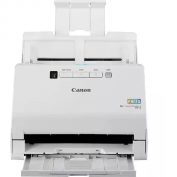 Canon imageFORMULA RS40 foto- ja dokumendiskanner, 600 x 600 DPI, 40 ppm, 30 ppm, halltoonides, ühevärviline, lehtskanner, valge