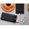 PowerBank EnerGo 10000mAh musta-oranž