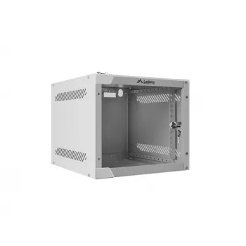 Seinale paigaldatav riiul LANBERG WF10-2304-10S 4U, 280×310×247 mm, 20 kg kandevõime, hall