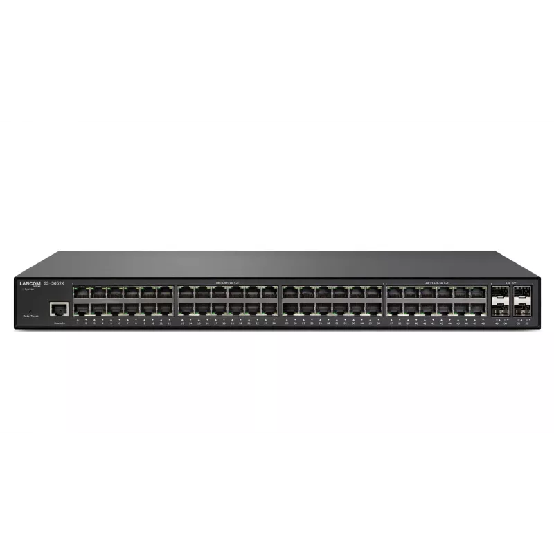 Lancom GS-3628XUP, L3, 2.5G Ethernet (100/1000/2500), Power over Ethernet (PoE), Rack-paigaldus, 1U