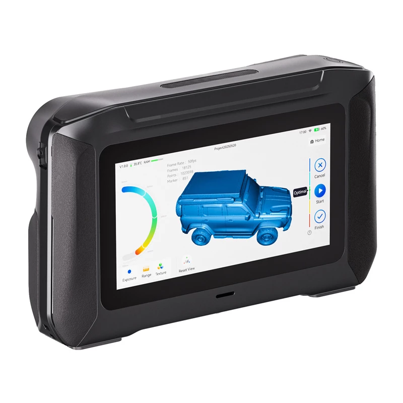 3D-skanner Creality Sermoon P1 — lauaarvuti 3D-skaneerimisseade