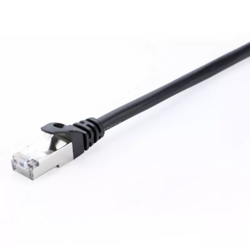 Võrgukaabel V7 CAT6 Ethernet varjestatud STP RJ-45 5 m must