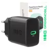 Toiteadapter roheline Cell PowerSource Solo30 30W must — USB-C ühe pordiga laadija