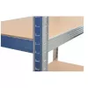 Aiatööriistade hoiuriiul top e shop Riiul GC9030 — Tsingitud teras & MDF, 900x300x1800 mm, eraldiseisev/seinale kinnitatav, 875 kg kandevõime