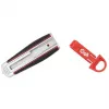 Utility knife WEDO 78 830 with snap-off blade, ergonomic handle, 1 pc, Must/red/silver