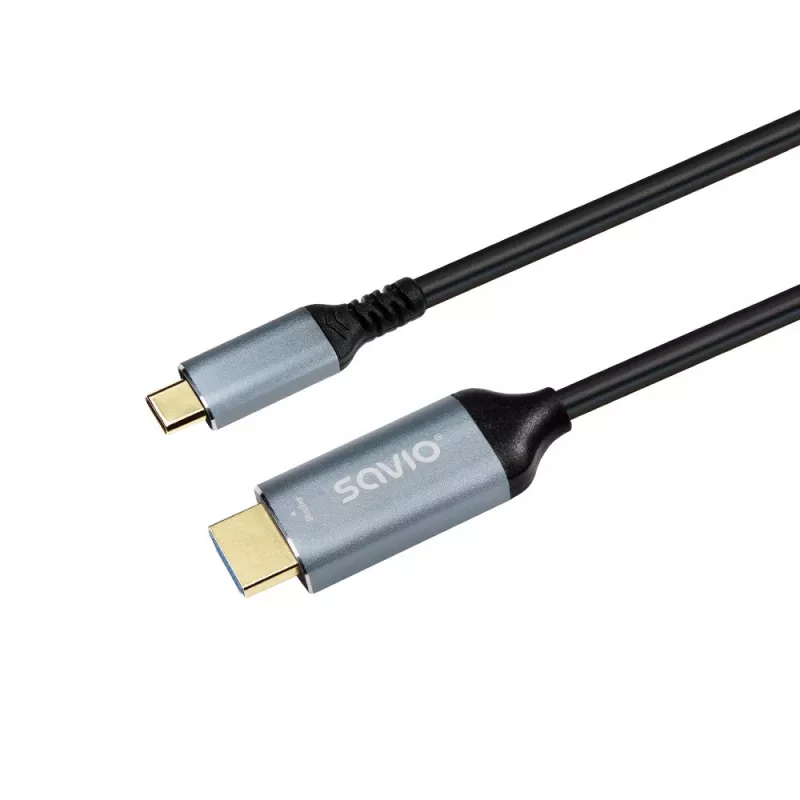 Kaabel USB-C HDMI v2.0b, 3m, vask CL-184