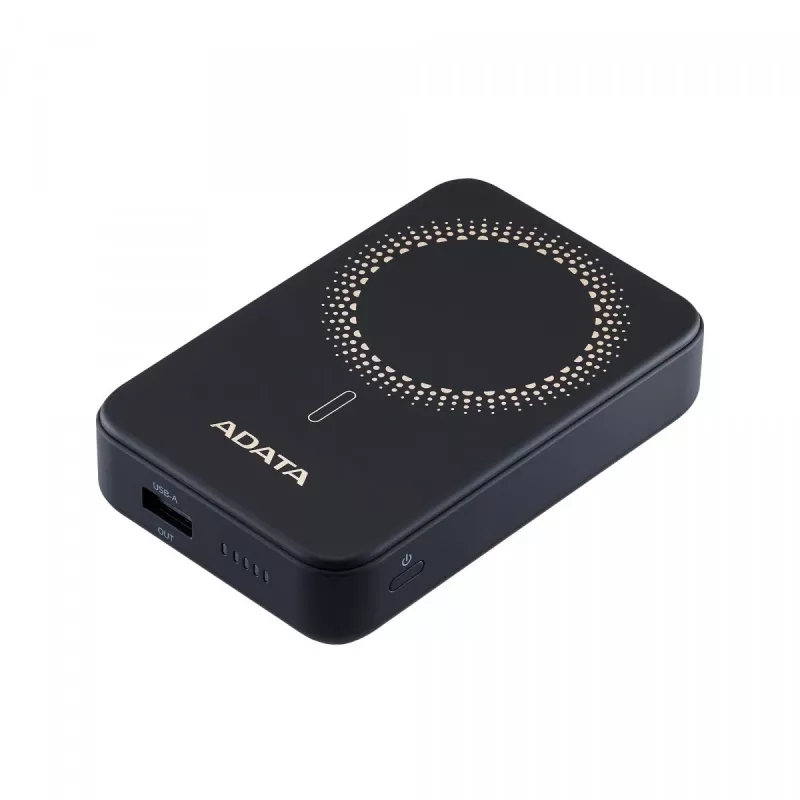 ADATA PR100-12BK akupank liitium-polümeer (LiPo) 10000 mAh juhtmevaba laadimine must