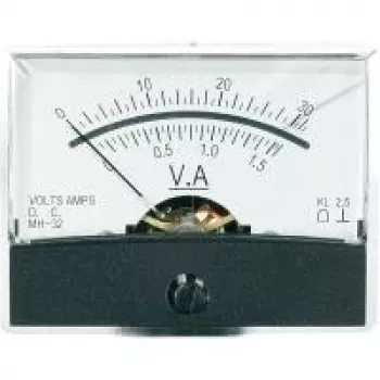 Voltcraft AM-60X46/30V/1,5A/DC paigaldusmõõteriist AM-60X46/30V/1,5A/DC 30 V/1,5 A pöördpoolmõõteriist (AM-60X46/30V/1,5A/DC)