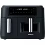 Kahekordne õhufritüür HF 9500 DUO (must, 2400 W, 2 korvi 6 L + 3,5 L)