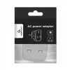Gembird Cablexpert a-AC-UKEU-001 - Toiteadapter - Toiteadapter (S) toiteadapteriks (W) - Valge - Ühendkuningriik, Euroopa (a-AC-UKEU-001)