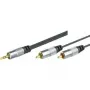 Shiverpeaks Professional Audio Cable, High Quality, 1x 3.5mm Stereo Jack to 2x RCA Plug, 1.5m (499601015H)