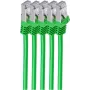 Võrgukaabel ShiverPeaks BS75513-G-SET5 Roheline 3m Cat7 S/FTP