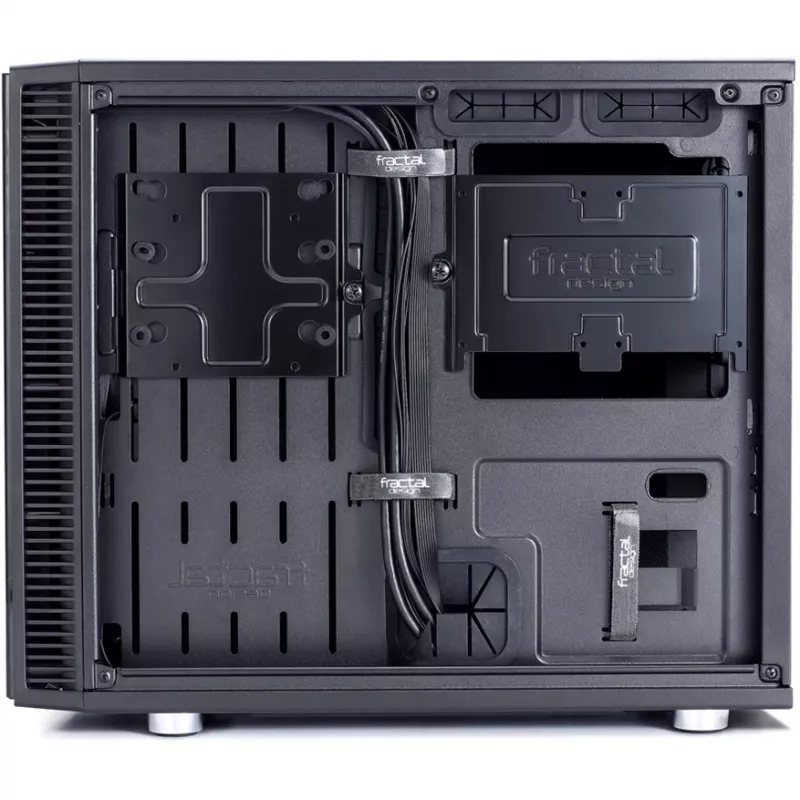Fractal Design Define Nano S - Window - Torn - ITX - ilma toiteplokita (ATX) - Must - USB/Audio (FD-CA-DEF-NANO-S-BKW)