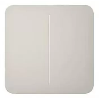 Nupp Ajax SoloButton 2-gang beež 82,8 mm x 10,3 mm