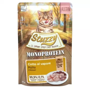 STUZZY Monoprotein Kassipoja kana - märgtoit kassipoegadele - 85g