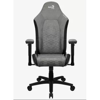 Aerocool Crown AeroSuede universaalne mängutool polsterdatud istmega, kivihall