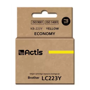 Actis KB-223Y tint (asendus Brother LC223Y-le; Standardne; 10 ml; kollane)
