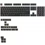 GLORIOUS GPBT taustvalgustusega klahvikatted — ANSI-paigutus, PBT-materjal, must