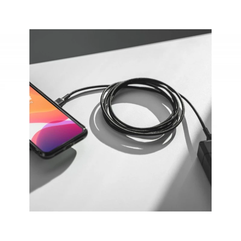 Green Cell KABGC30 USB-kaabel USB 2.0 1.2 m USB-C Must