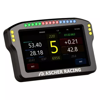 Rooli armatuurpaneel Ascher Racing 5-tolline mudel 76080029 sim racing ekraanidele