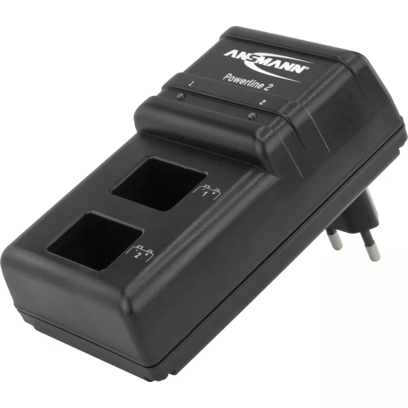ANSMANN POWERline 2 – akulaadija – 2x9V (5107043)