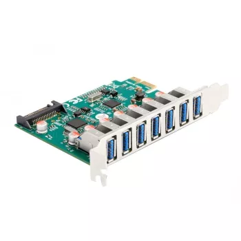DeLOCK PCI Express x1 kaart 7 välisele USB 5 Gbps Type-A emasliidesele