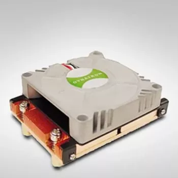 Inter-Tech Dynatron H-38G - protsessori õhkjahuti - (pesale: Socket 604) - Vask - 70 mm - 1U (88885086)