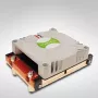 Inter-Tech Dynatron H-38G - protsessori õhkjahuti - (pesale: Socket 604) - Vask - 70 mm - 1U (88885086)