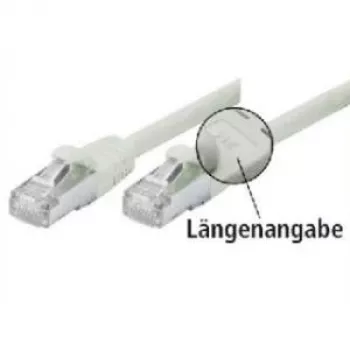 Tecline exertis Connect - patch-kaabel - RJ-45 (M) kuni RJ-45 (M) - 2 m - SFTP - CAT 5e - Varjestatud, haardevaba - Hall (70802)
